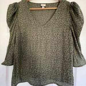 A New Day Animal-Print Top